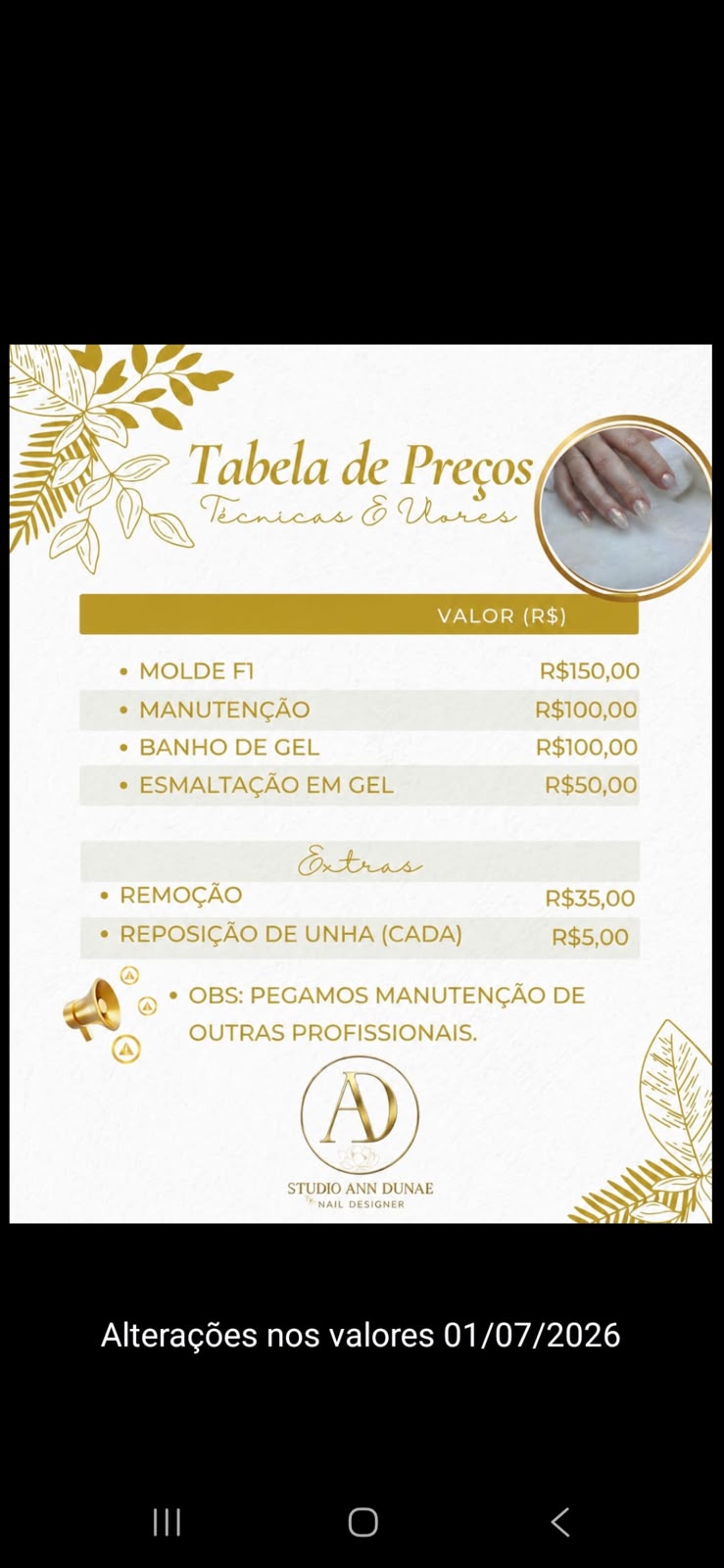 Monograma AD do Studio Ann Dunae